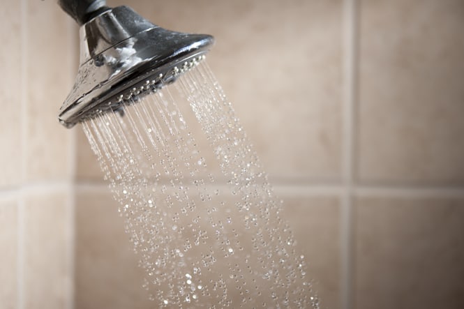 No hot water? It might be the shower head…