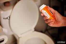 Do Not FLUSH Medicine Down the Toilet or Drain!