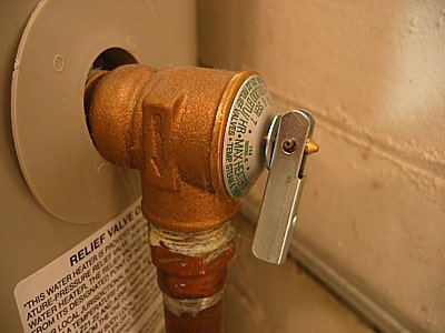 Water Heater Pressure Relief Valve