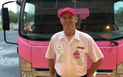 Pink Plumbing Truck