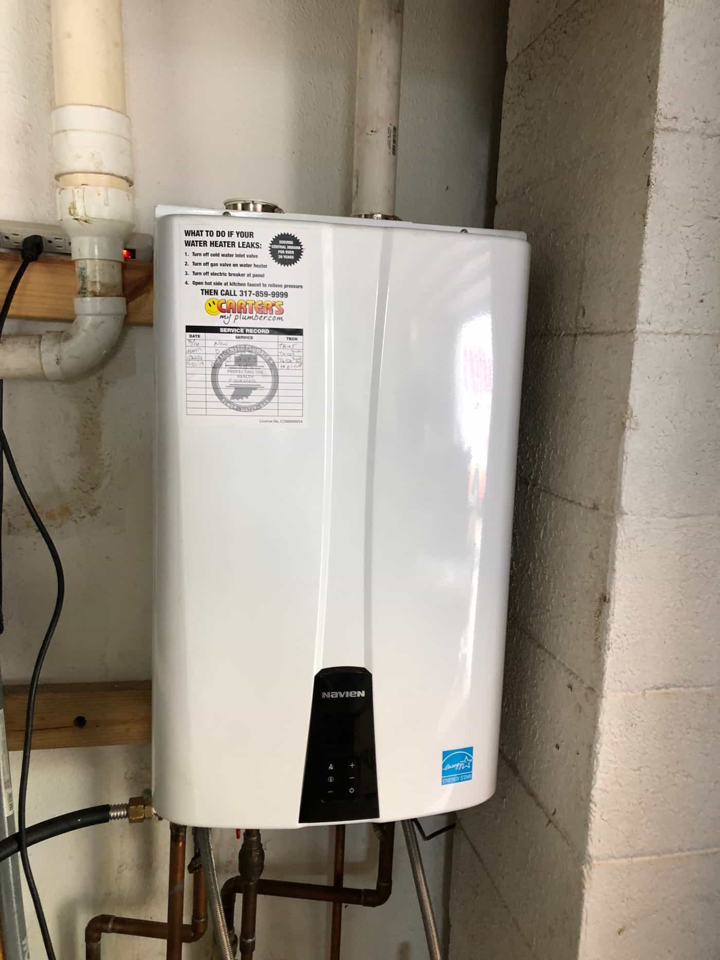 Do Tankless Water Heaters Work with Well Water - Carter's My Plumber